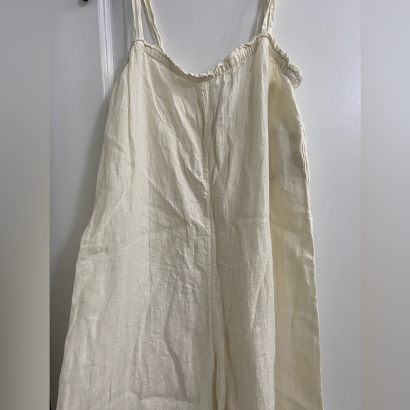 Zara flowy linen jumpsuit - Picture 3 of 4